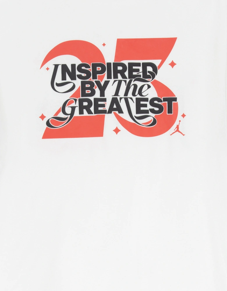 Jordan Girls 84 Dream T-Shirt in Ivory