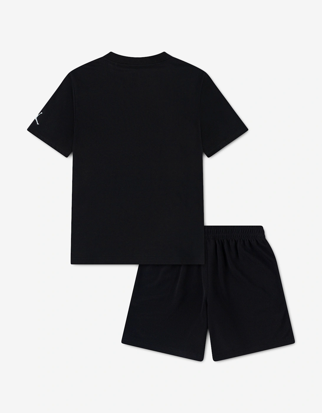 Jordan Boys MJ Brooklyn BL Mesh Short Set in Black