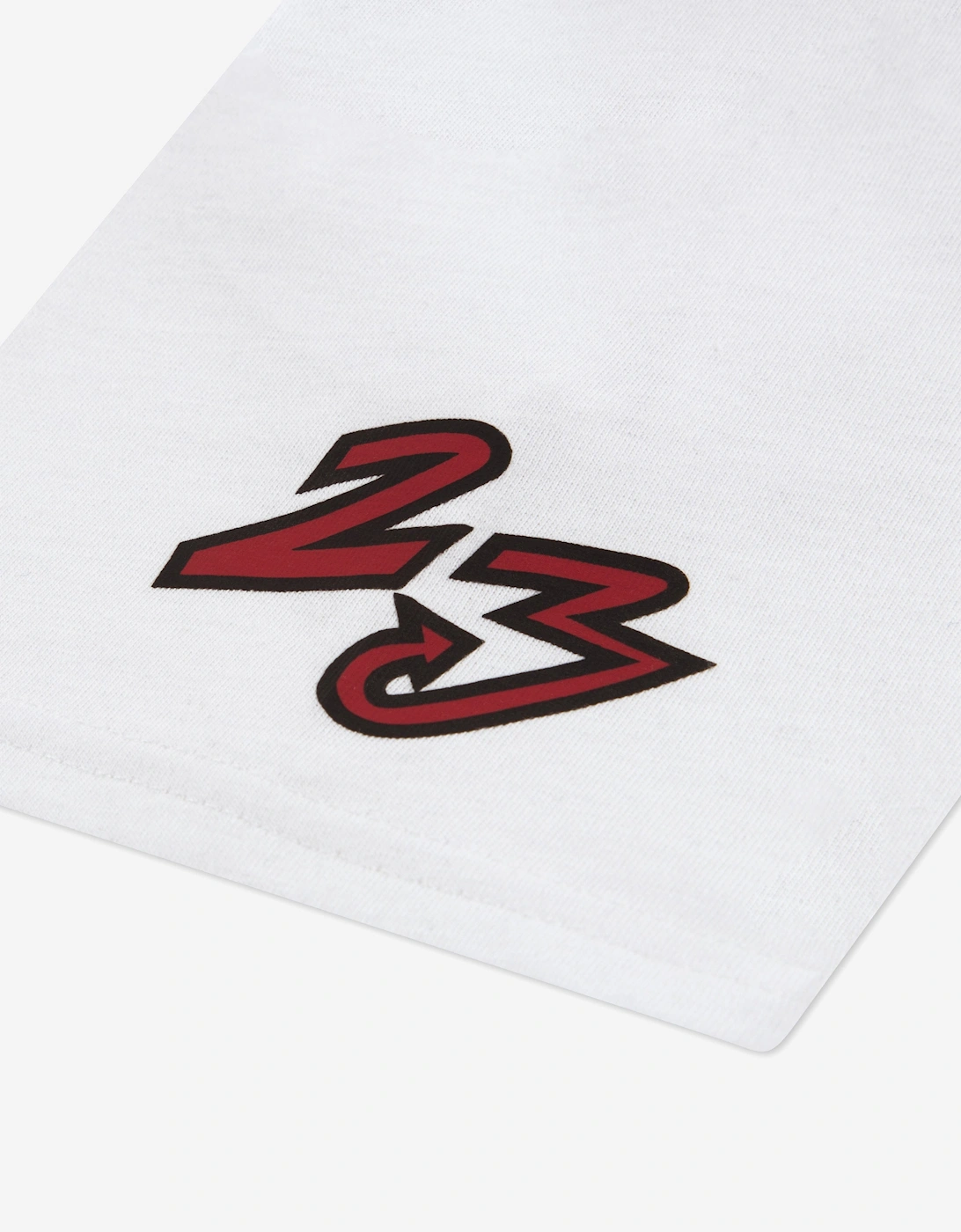 Jordan Boys Dynasty Patch T-Shirt in White