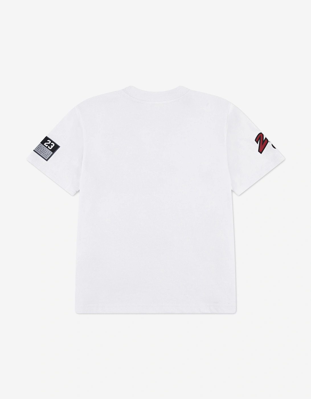 Jordan Boys Dynasty Patch T-Shirt in White