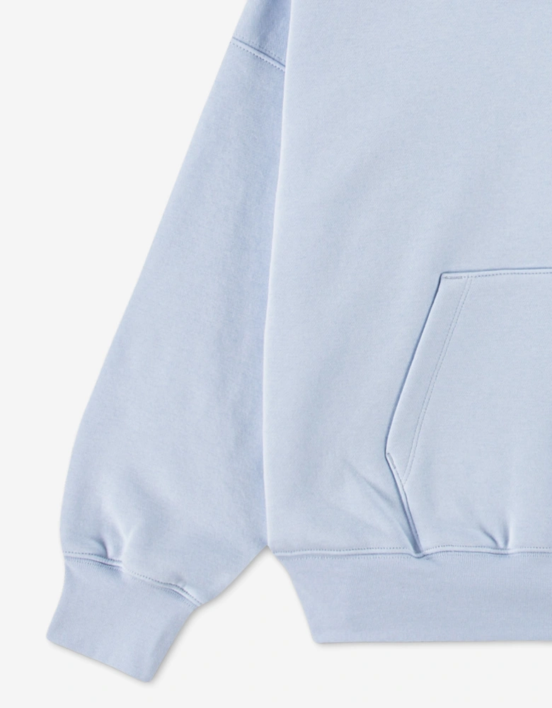 Jordan Girls WJ Brooklyn Fleece Hoodie in Blue