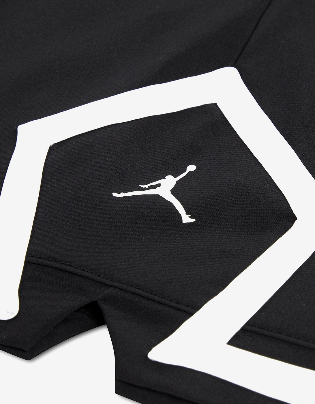 Jordan Boys MJ Diamond Woven Shorts in Black