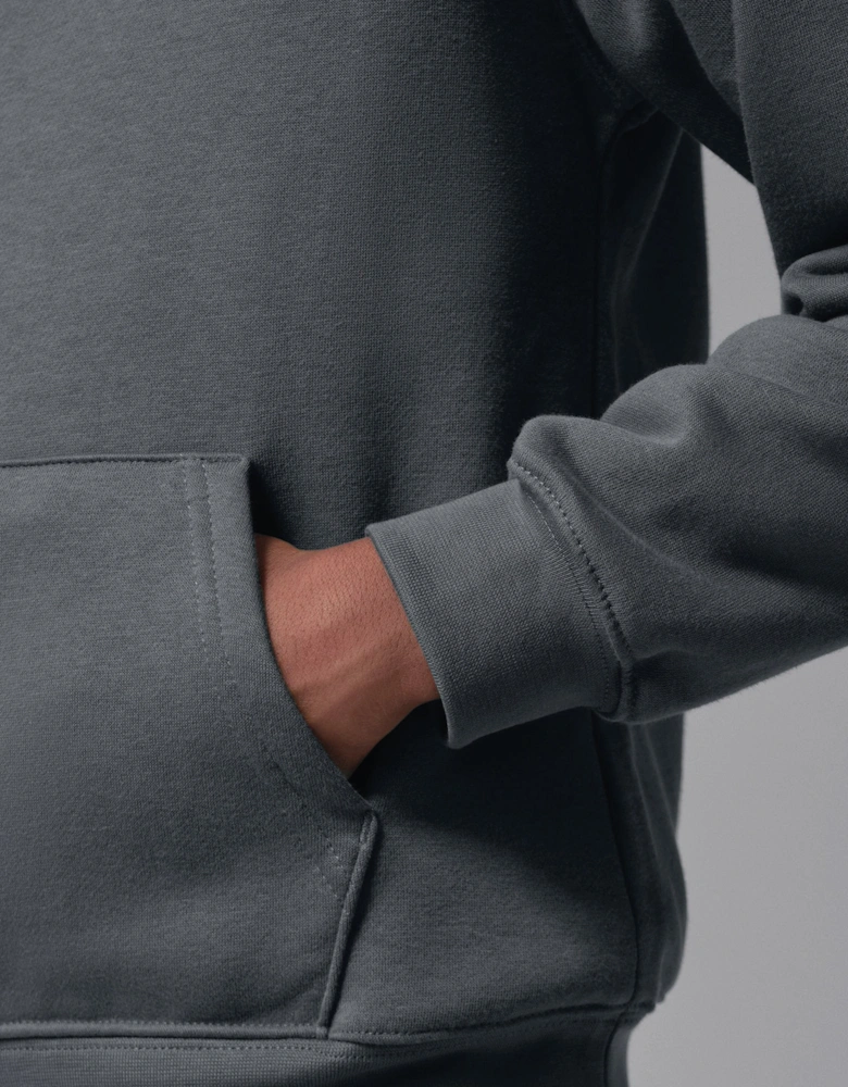 Jordan Boys MJ Brooklyn Fleece Hoodie in Grey