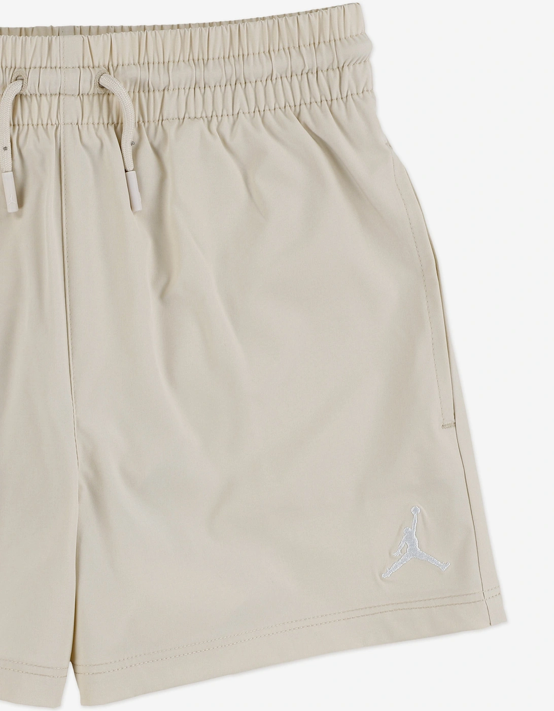 Jordan Girls Essential Woven Shorts in Beige