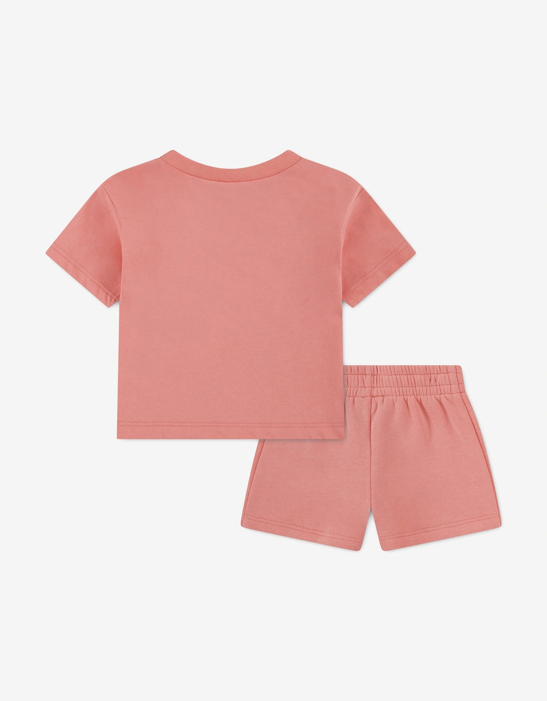Jordan Girls Brooklyn Essential Fleece Short Set in Pink