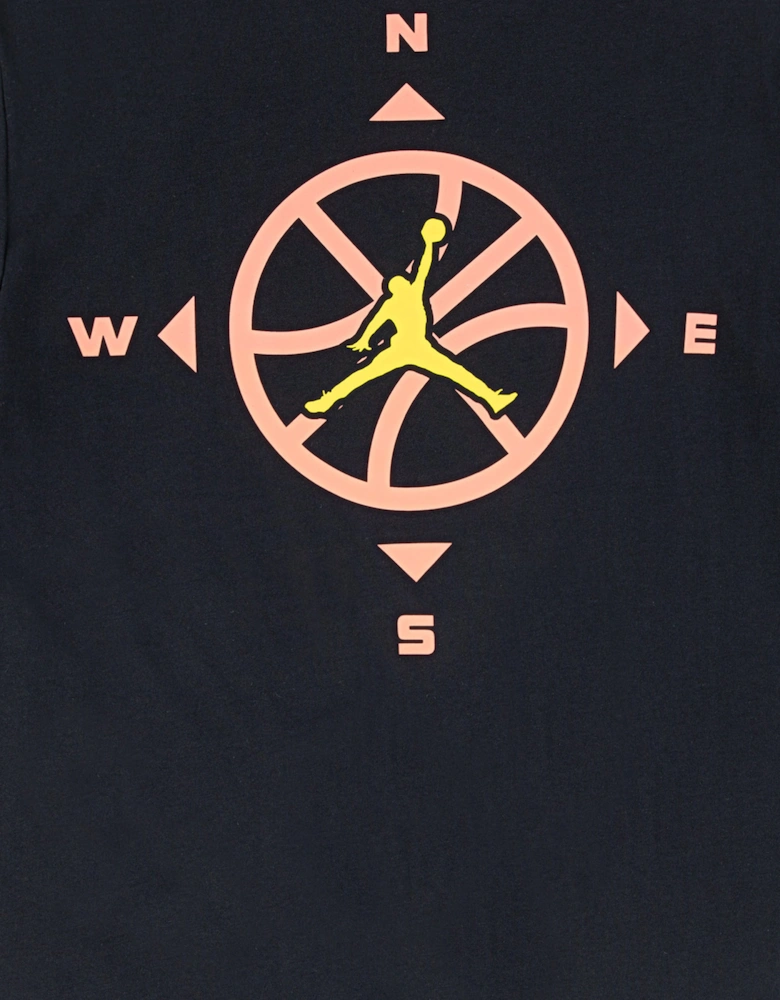 Jordan Boys Compass Jumpman in Black