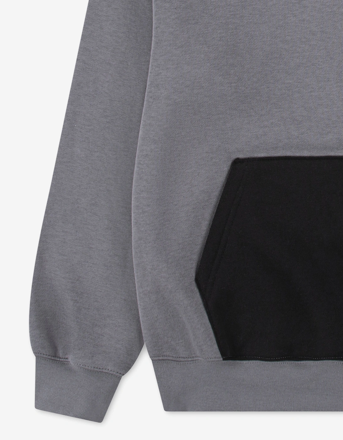 Jordan Boys MJ Brooklyn Fleece Hoodie in Grey