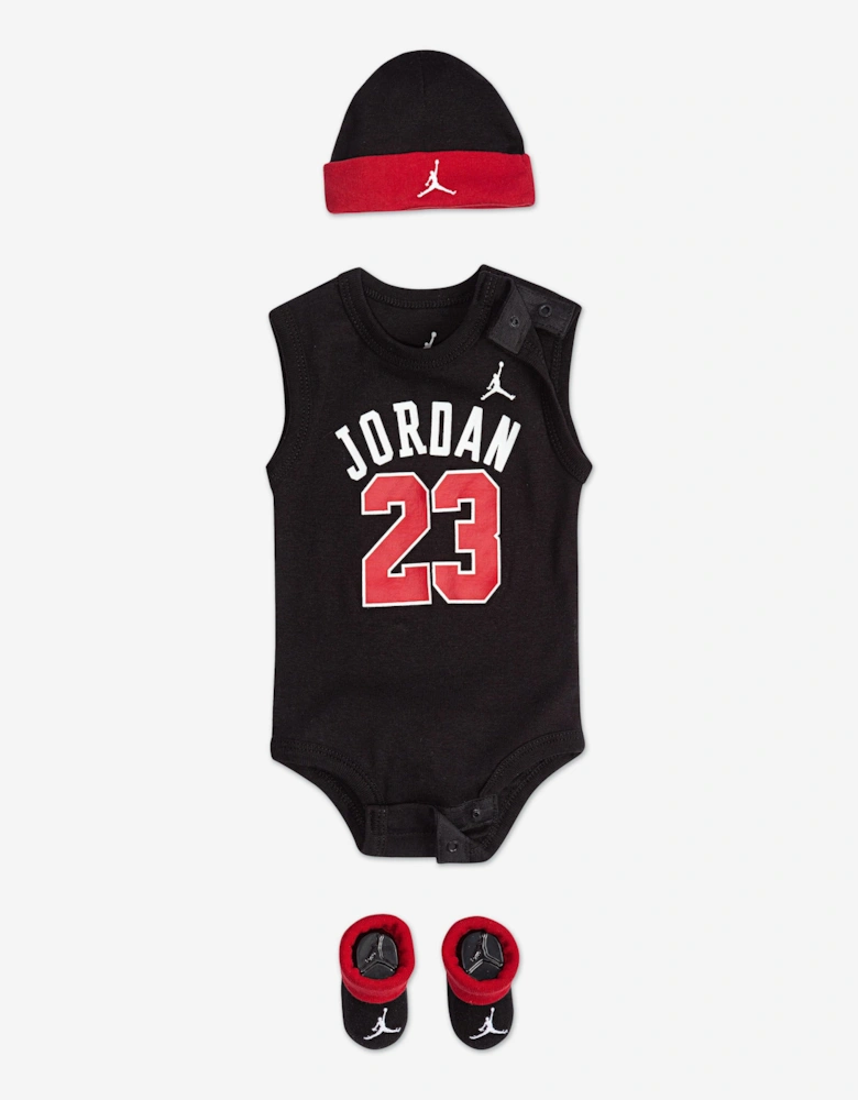Jordan Baby Boys Jordan 23 Jersey Gift Set in Black