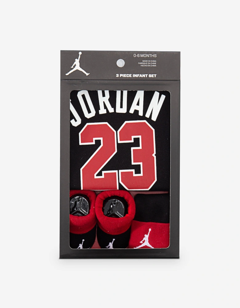 Jordan Baby Boys Jordan 23 Jersey Gift Set in Black