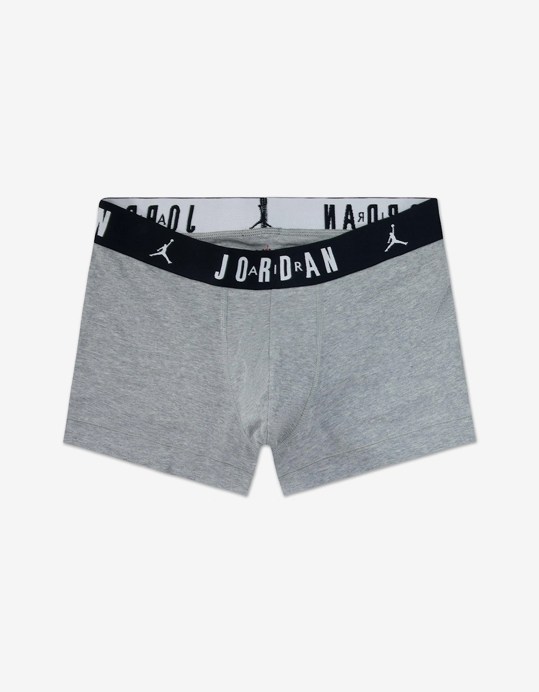 Jordan Boys Flight Cotton 3 Pack Boxer Shorts Set in Red