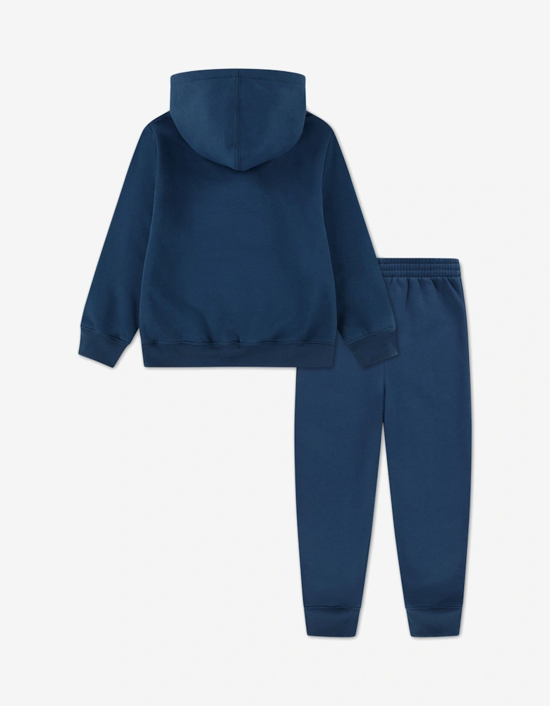 Jordan Kids MJ Brooklyn Fleece Tracksuit in Blue