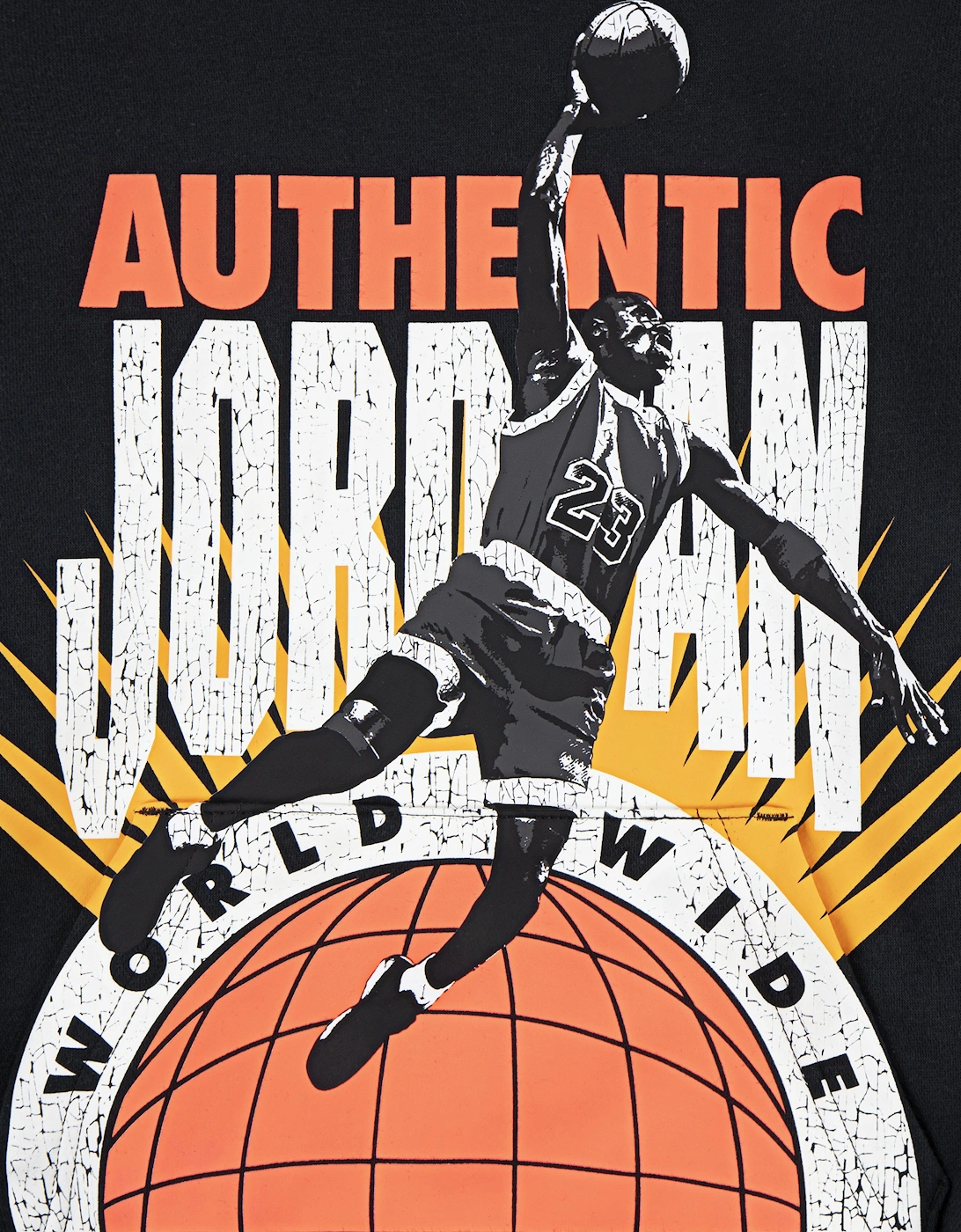 Jordan Boys Authentic Jordan Hoodie in Grey