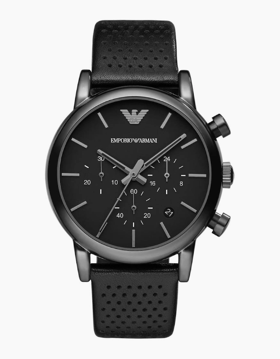 Emporio Armani Men's Emporio Armani AR1737 Luigi Chronograph Men's Watch - Black