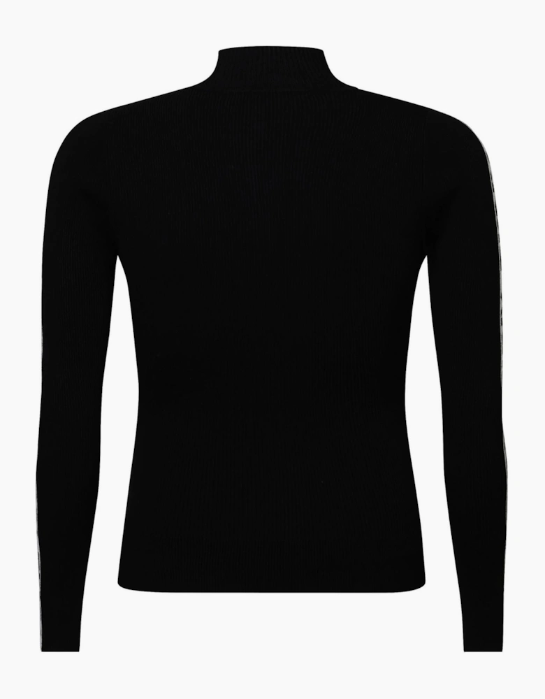 Long Sleeve 1/4 Zip Logo Sweater