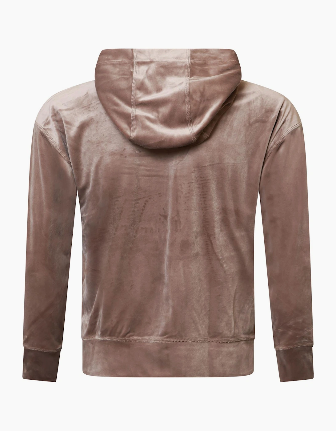 2-Tone Rhinestone Logo Full-Zip Hoodie