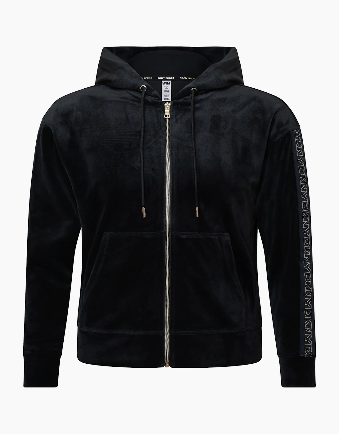 Velour Full-Zip Hoodie, 4 of 3