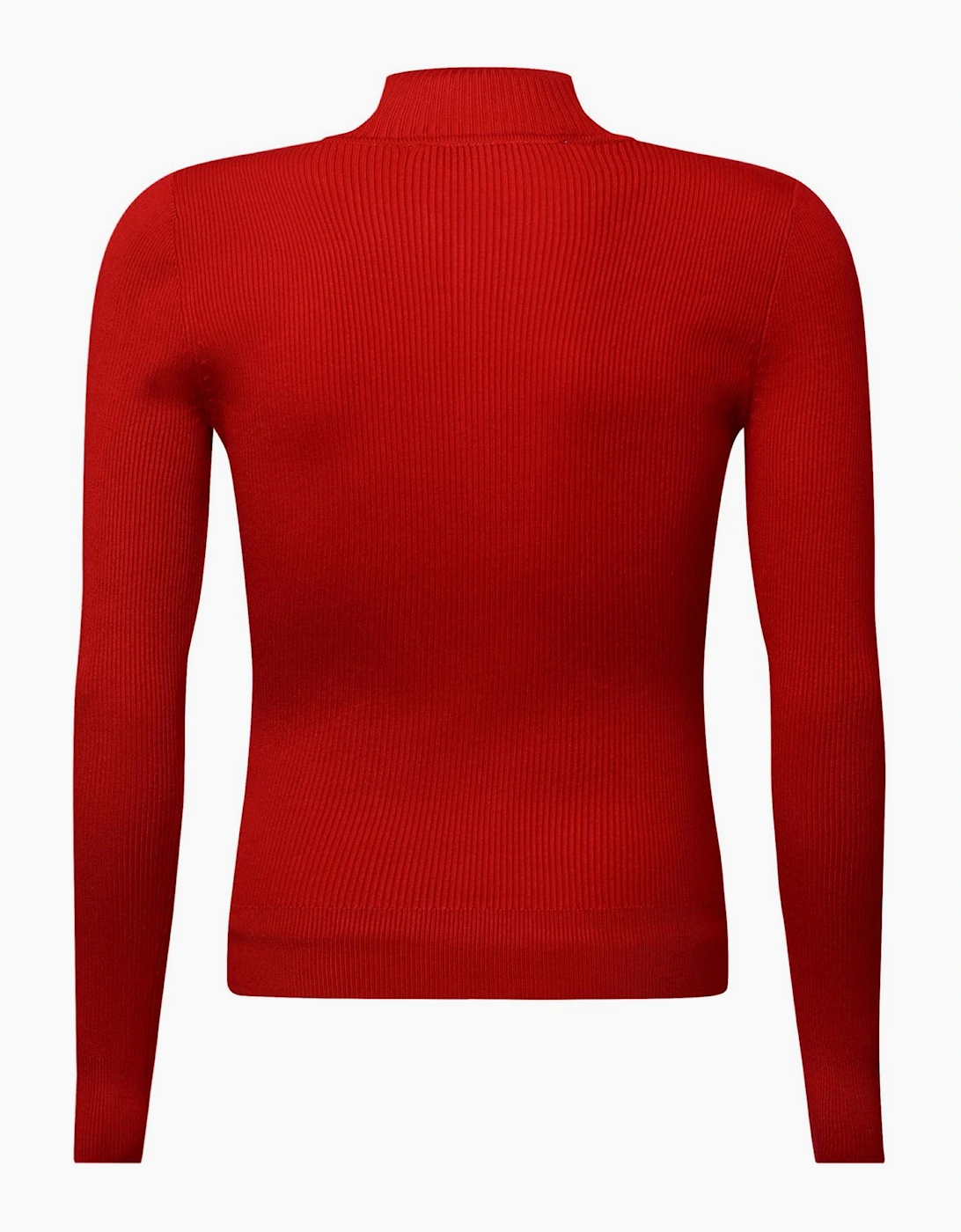 Long Sleeve 1/4 Zip Logo Sweater