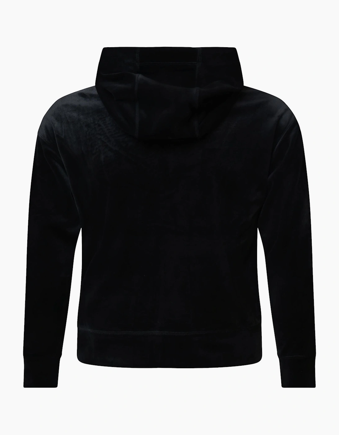 Velour Full-Zip Hoodie