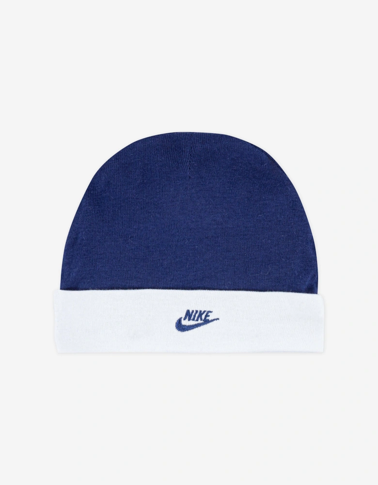 Baby Boys Futura Hat and Bootie Set in Blue