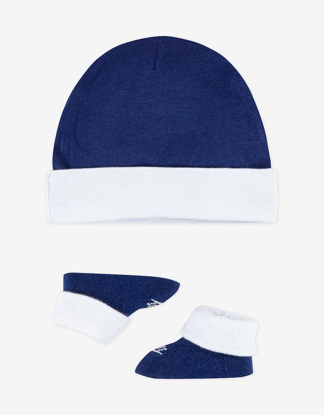 Baby Boys Futura Hat and Bootie Set in Blue