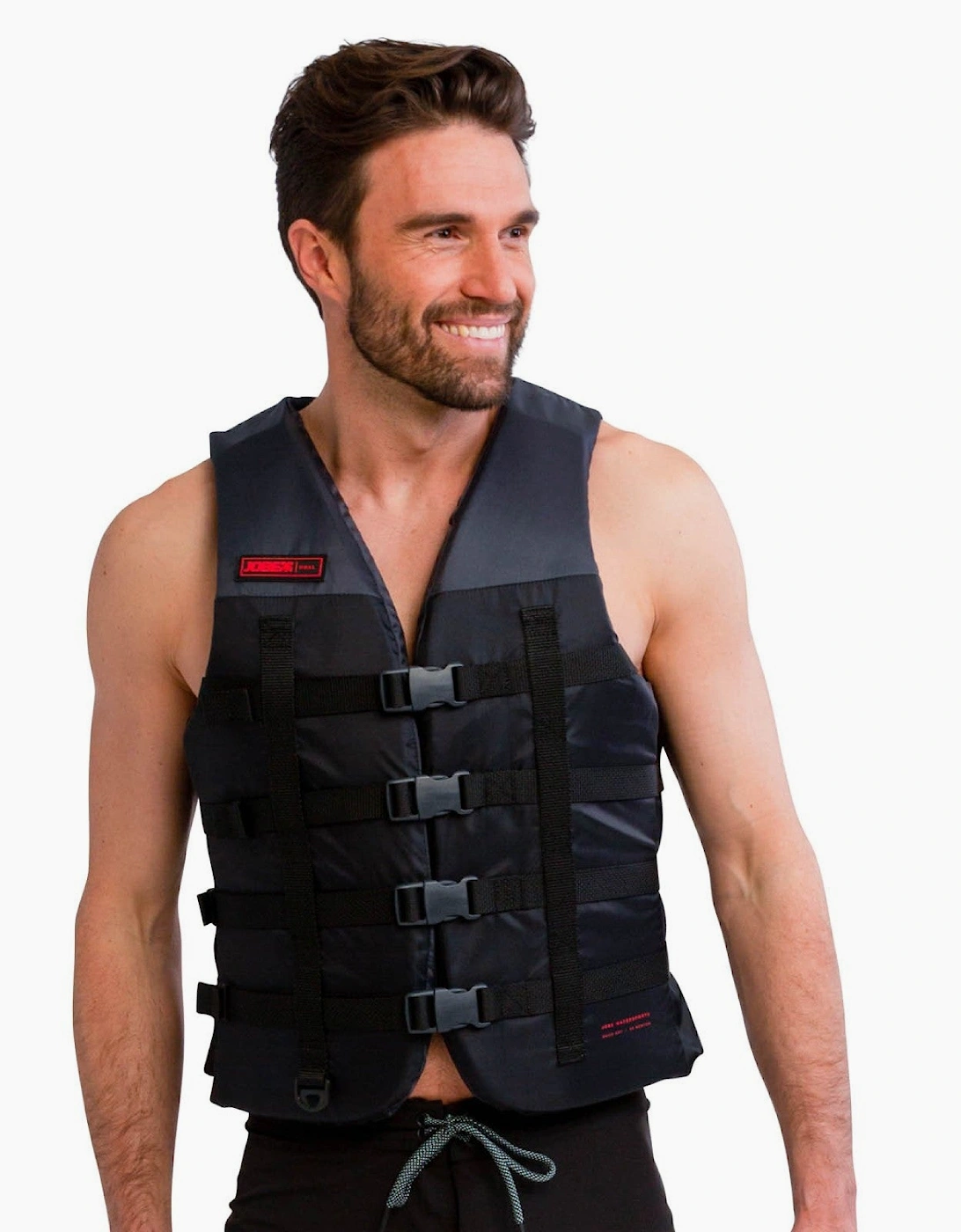 Jobe Men's Black 4 Buckle Vest Life Vest  2XL/3Xl