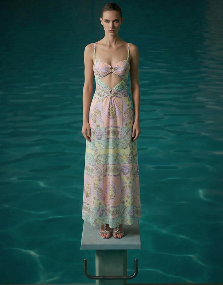 Zoe Cut-out Maxi Dress