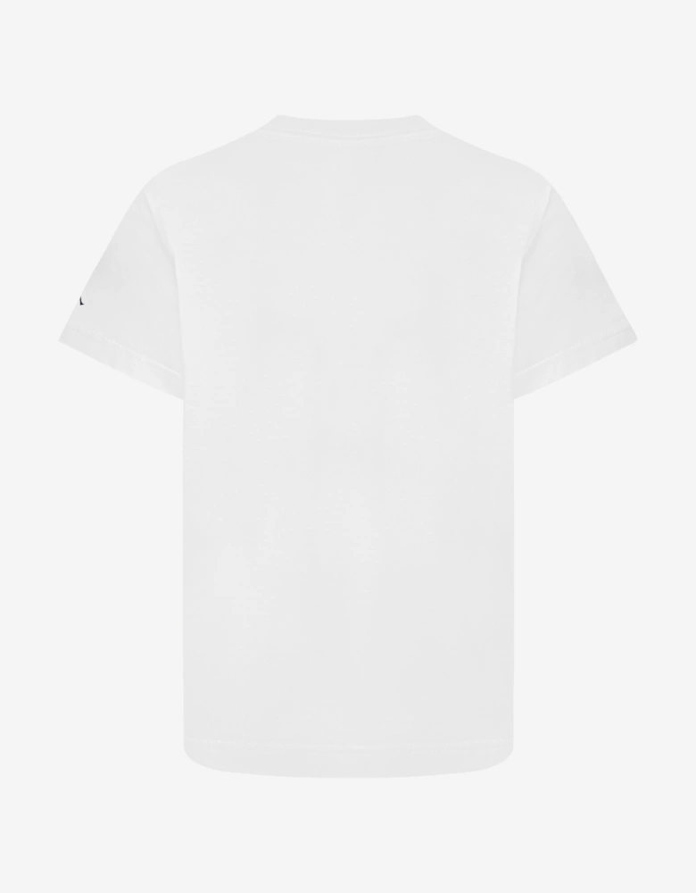 Jordan Boys Practice Flight T-Shirt in White