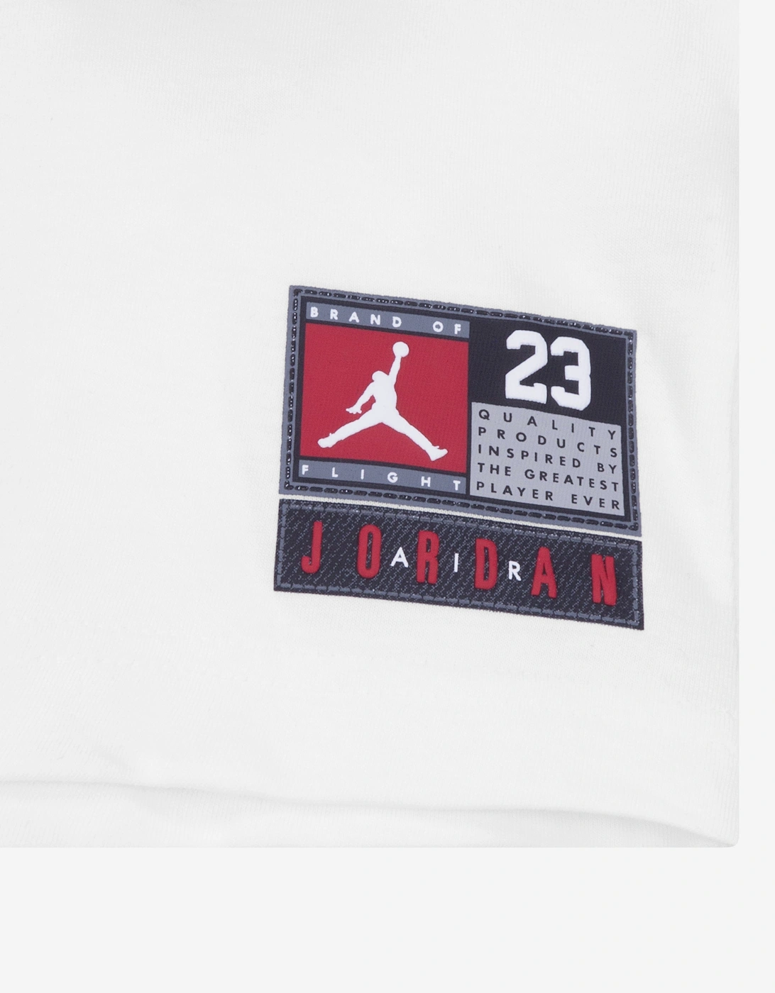 Jordan Boys Practice Flight T-Shirt in White
