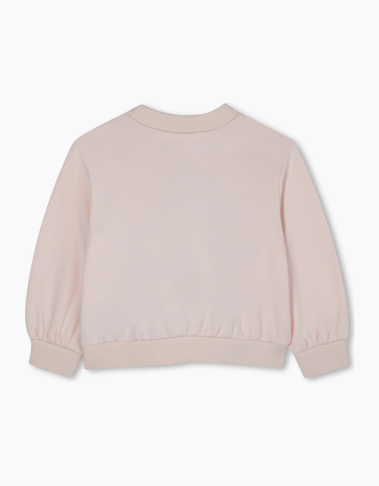 BILLIEBLUSH GIRLS PINK SWEATSHIRT U21371