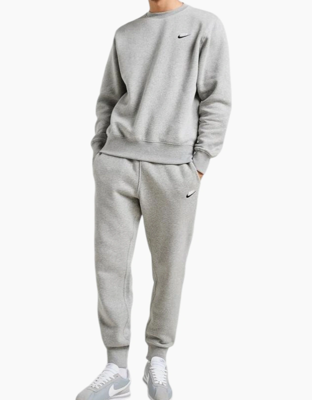 Nike Men's Grey Tracksuit Sportswear - Size: Regular/36