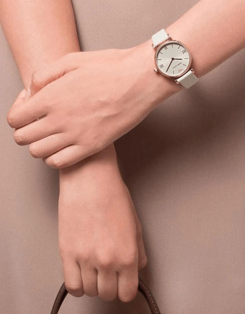 AR1769 Retro Beige Dial Ladies Watch