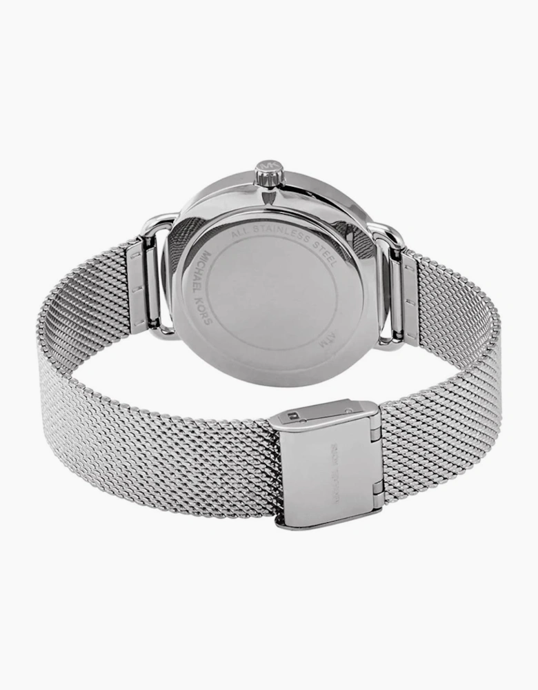 MK3843 Portia Silver Dial Ladies Watch