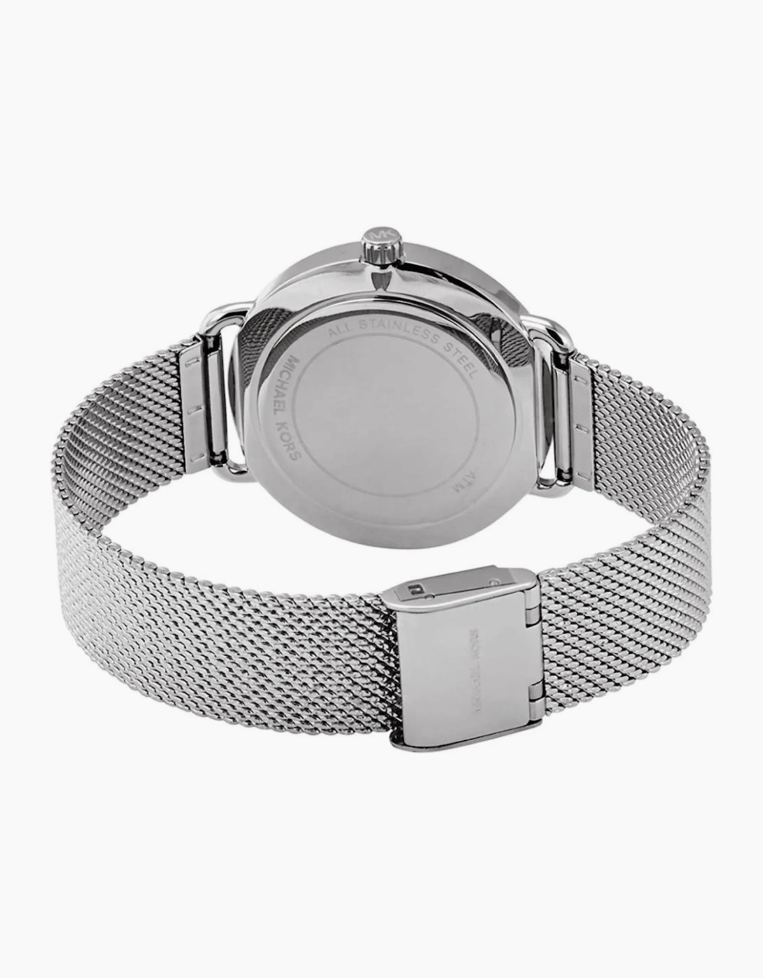 MK3843 Portia Silver Dial Ladies Watch