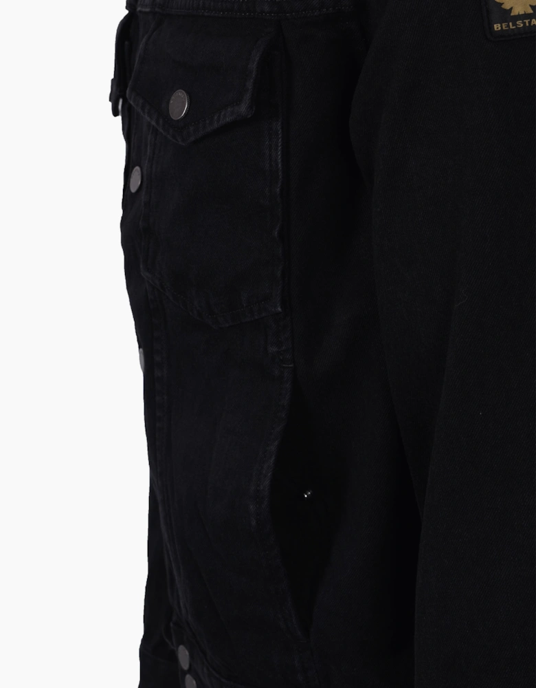 PISTON TRUCKER JACKET WASHED BLACK