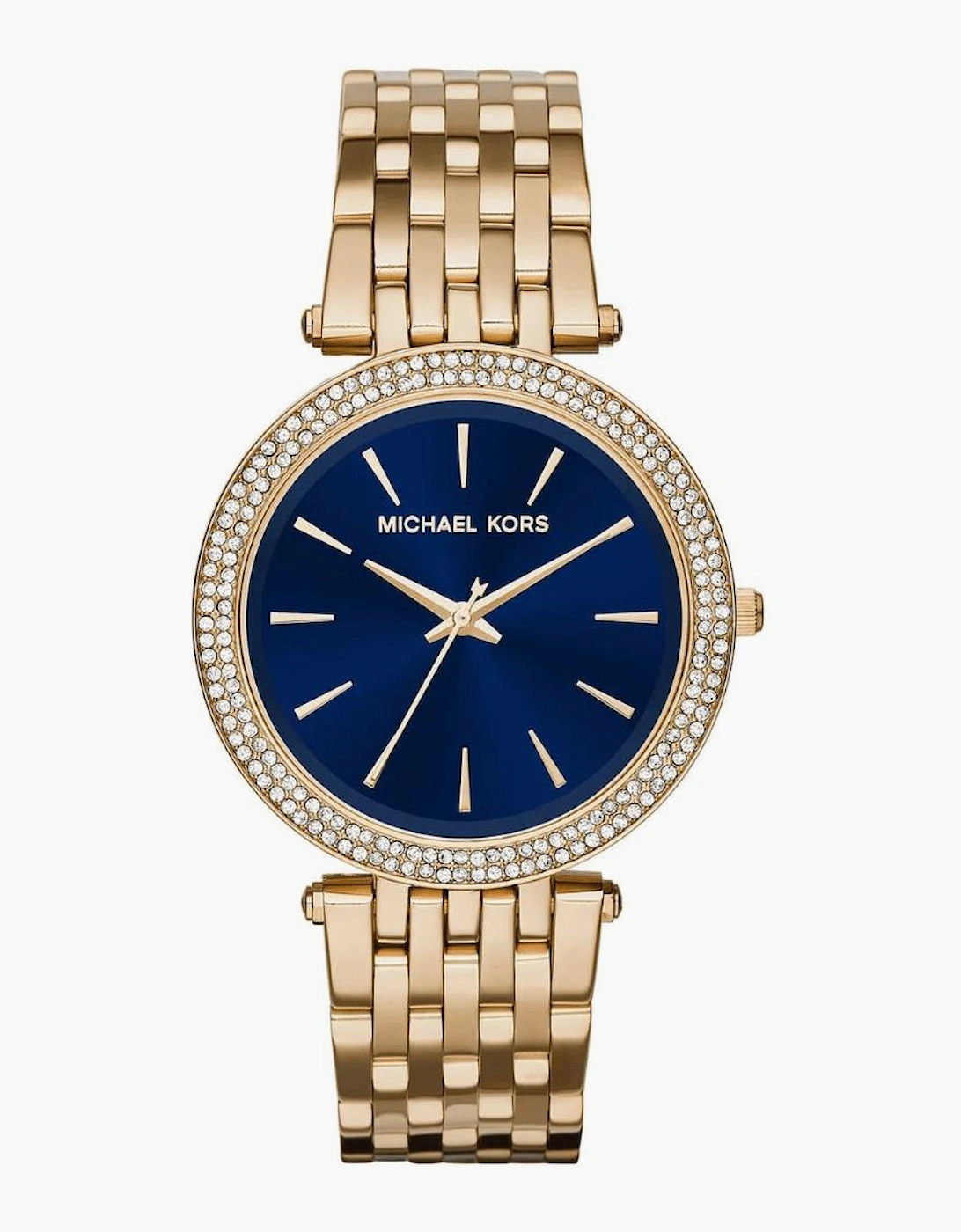 Michael Kors Women's Michael Kors MK3406 Darci Blue Dial Ladies Watch - Gold
