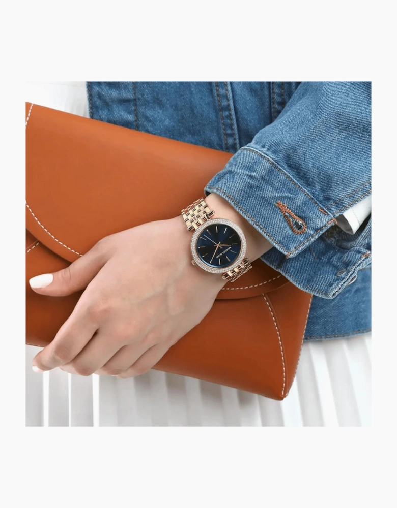 MK3406 Darci Blue Dial Ladies Watch