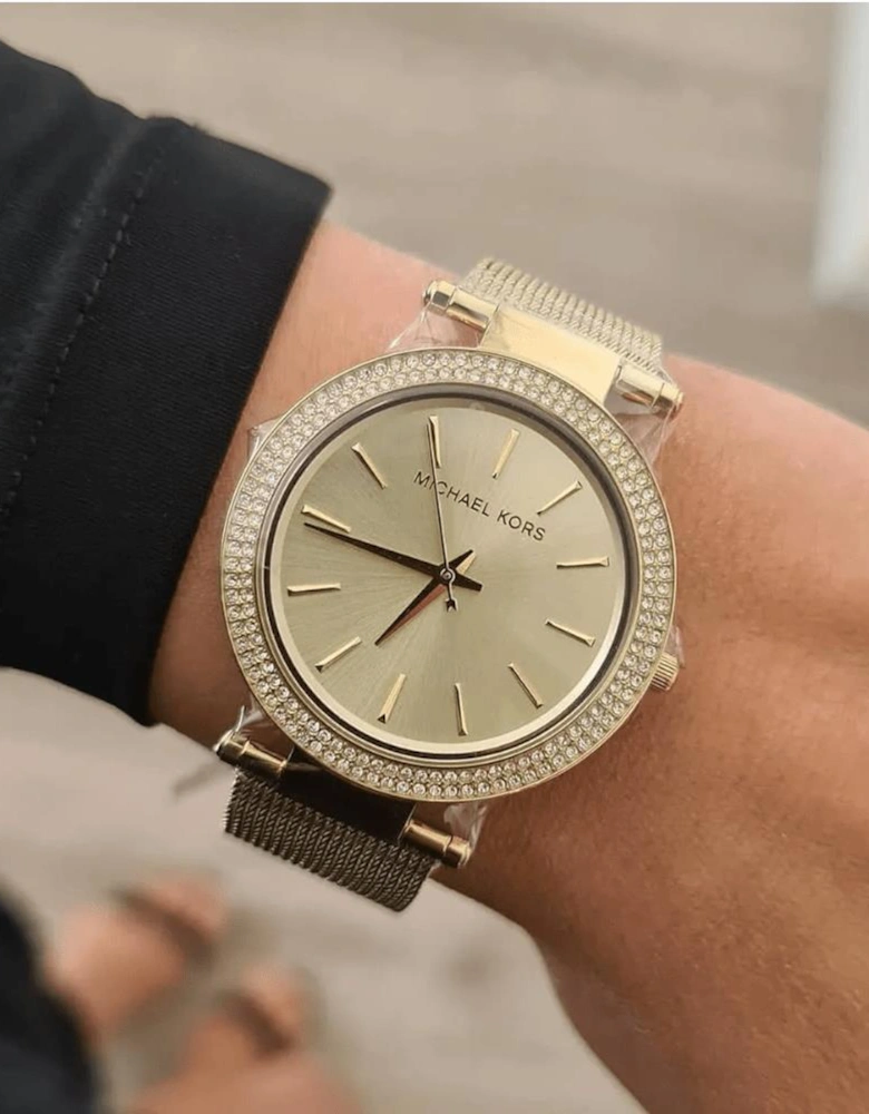 MK3368 Darci Gold Tone Ladies Watch