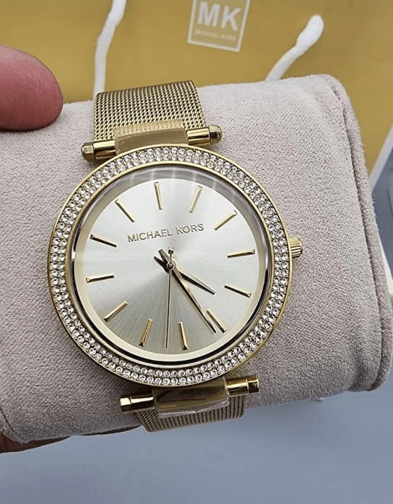 MK3368 Darci Gold Tone Ladies Watch