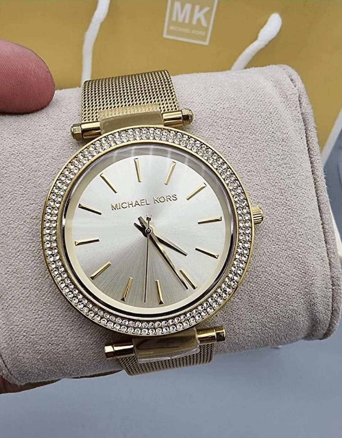 MK3368 Darci Gold Tone Ladies Watch
