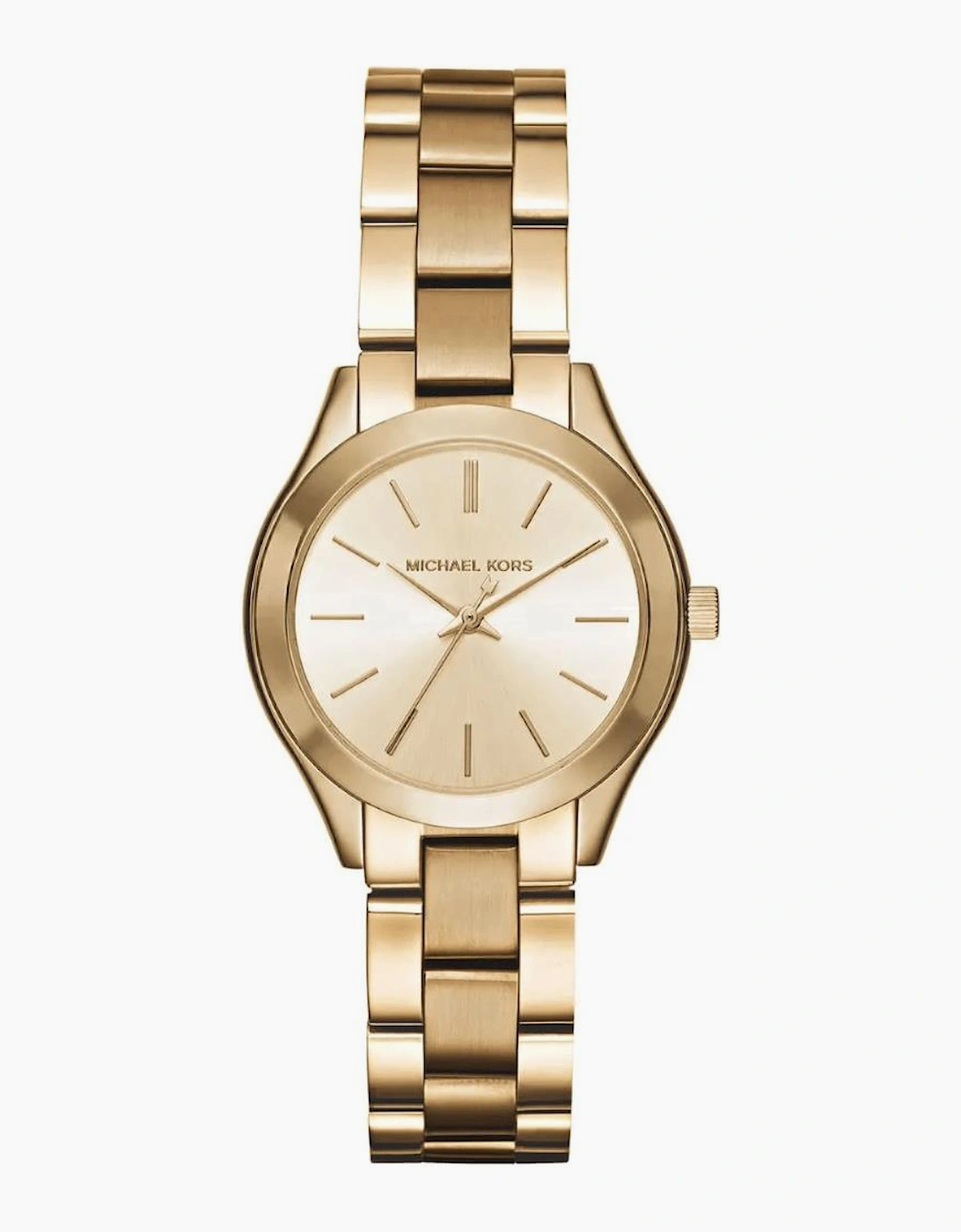 Michael Kors Women's Gold Mk3512 Mini Slim Runway Watch