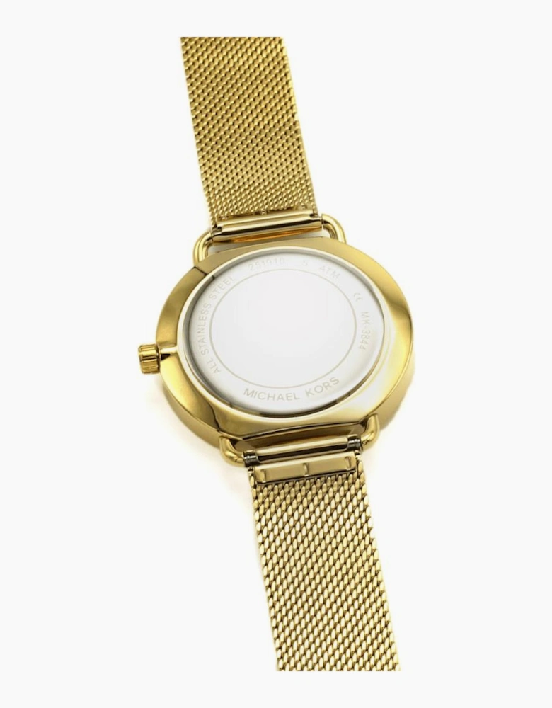 MK3844 Portia Gold Dial Ladies Watch