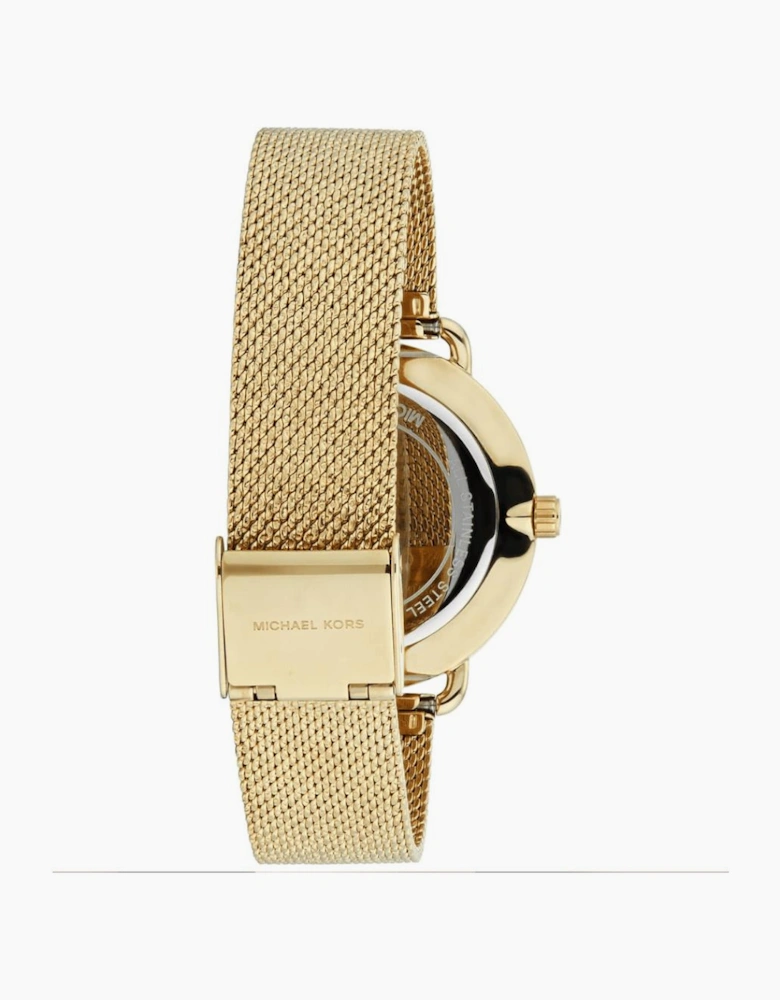 MK3844 Portia Gold Dial Ladies Watch