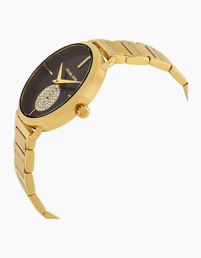 MK3788 Portia Black Dial Ladies Watch