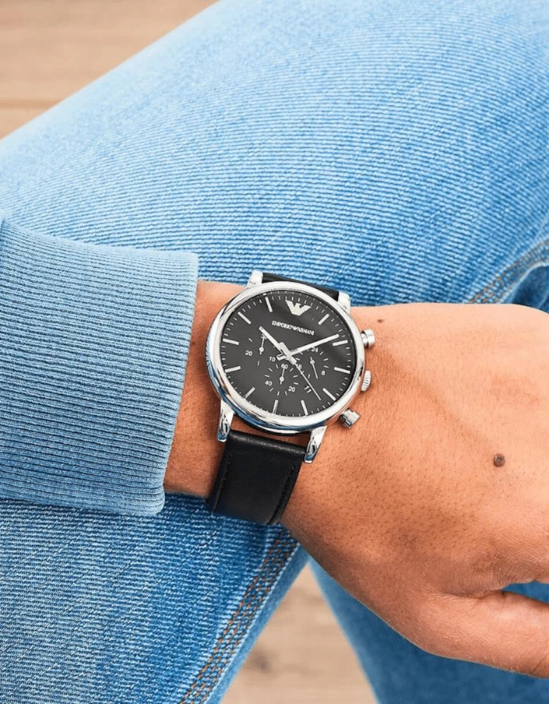 AR1828 Black Dial Men's Watch