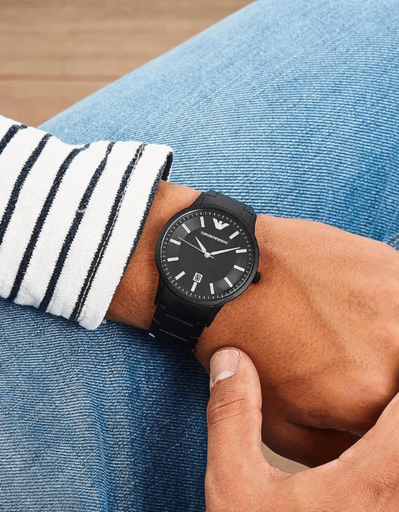 AR11079 Luigi Black Men's Watch