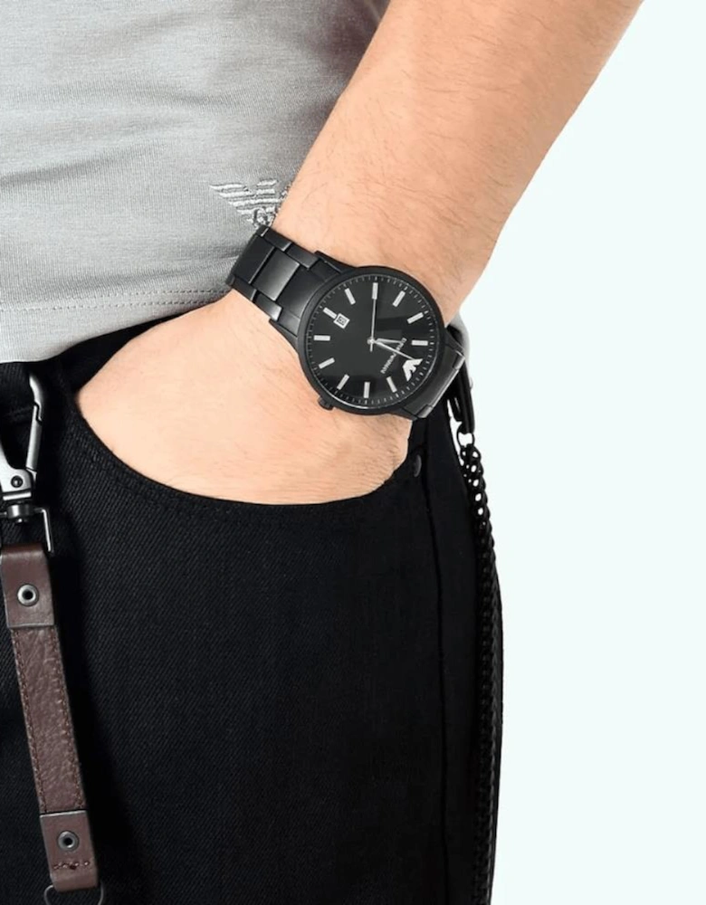 AR11079 Luigi Black Men's Watch