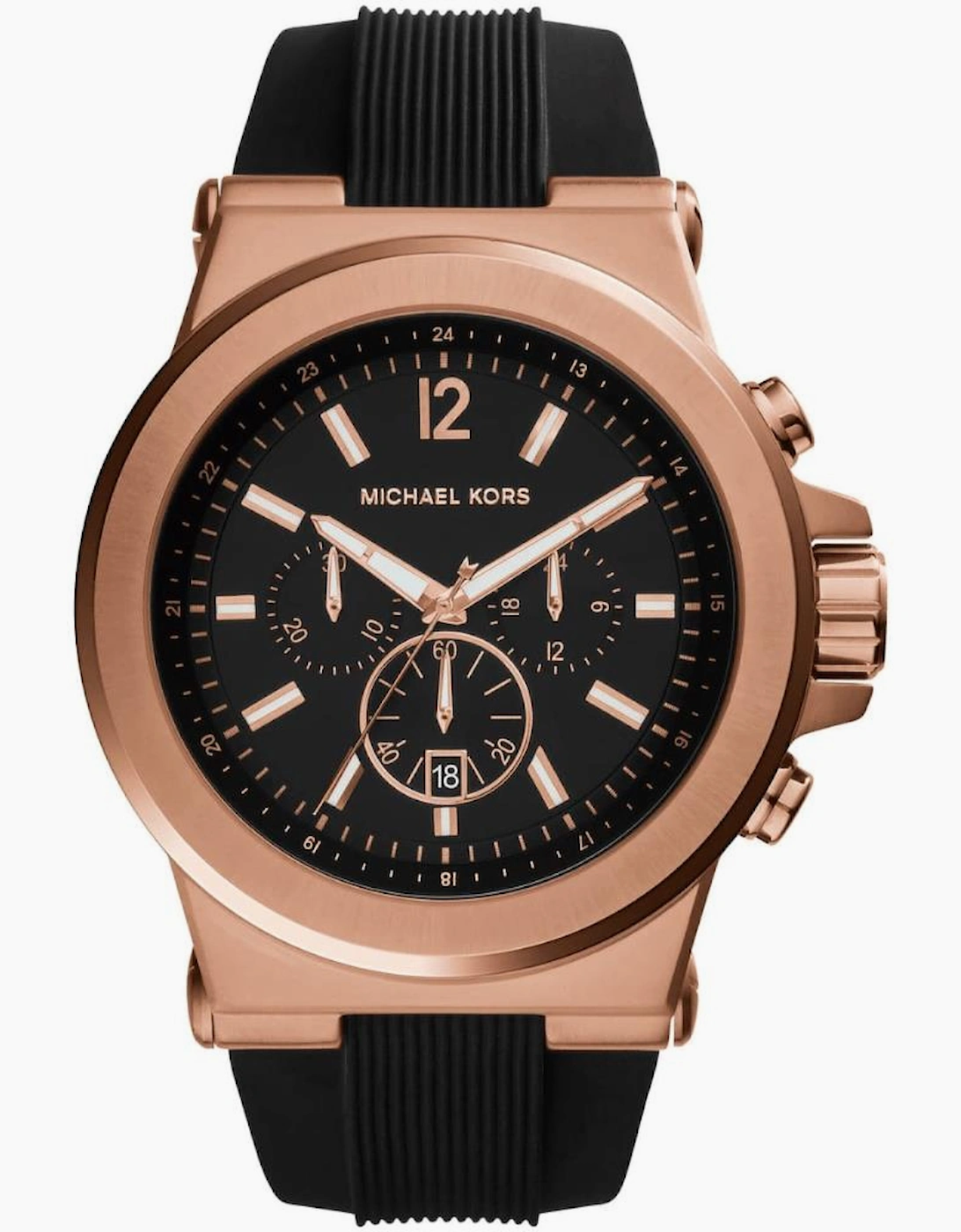 Michael Kors Men's Michael Kors MK8184 Dylan Chronograph Black Dial Men's Watch