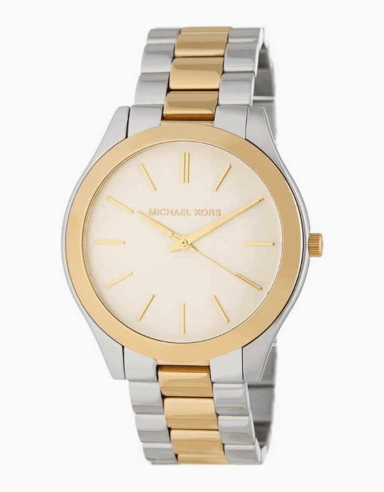 MK3198 Runway White Dial Ladies Watch