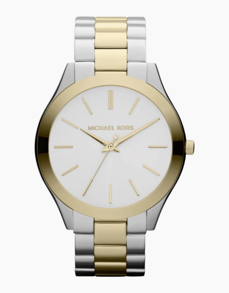 MK3198 Runway White Dial Ladies Watch