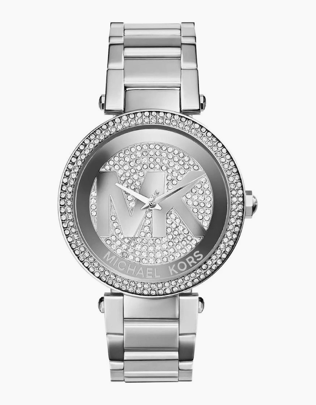 Michael Kors Women's Silver Mk5925 Parker Watch Size 5